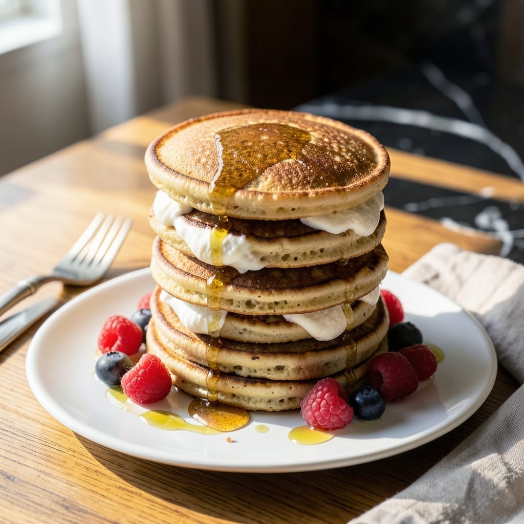 High Protein Pancake Recipe Without Protein Powder: Fluffy Stacks Packed With Natural Goodness High Protein Pancake Recipe Without Protein Powder: Fluffy Stacks Packed With Natural Goodness