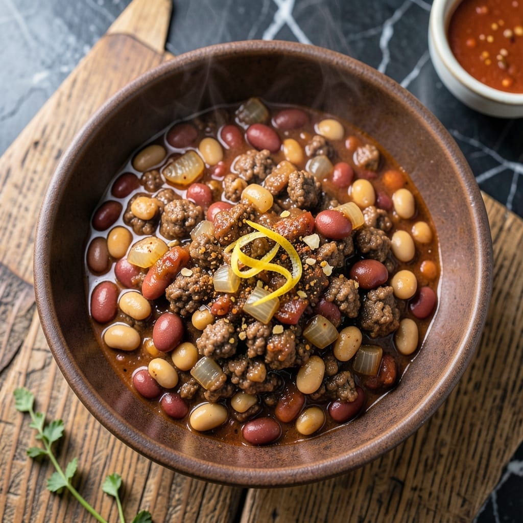 Chili Recipe Pioneer Woman: Hearty Beef and Bean Bowl