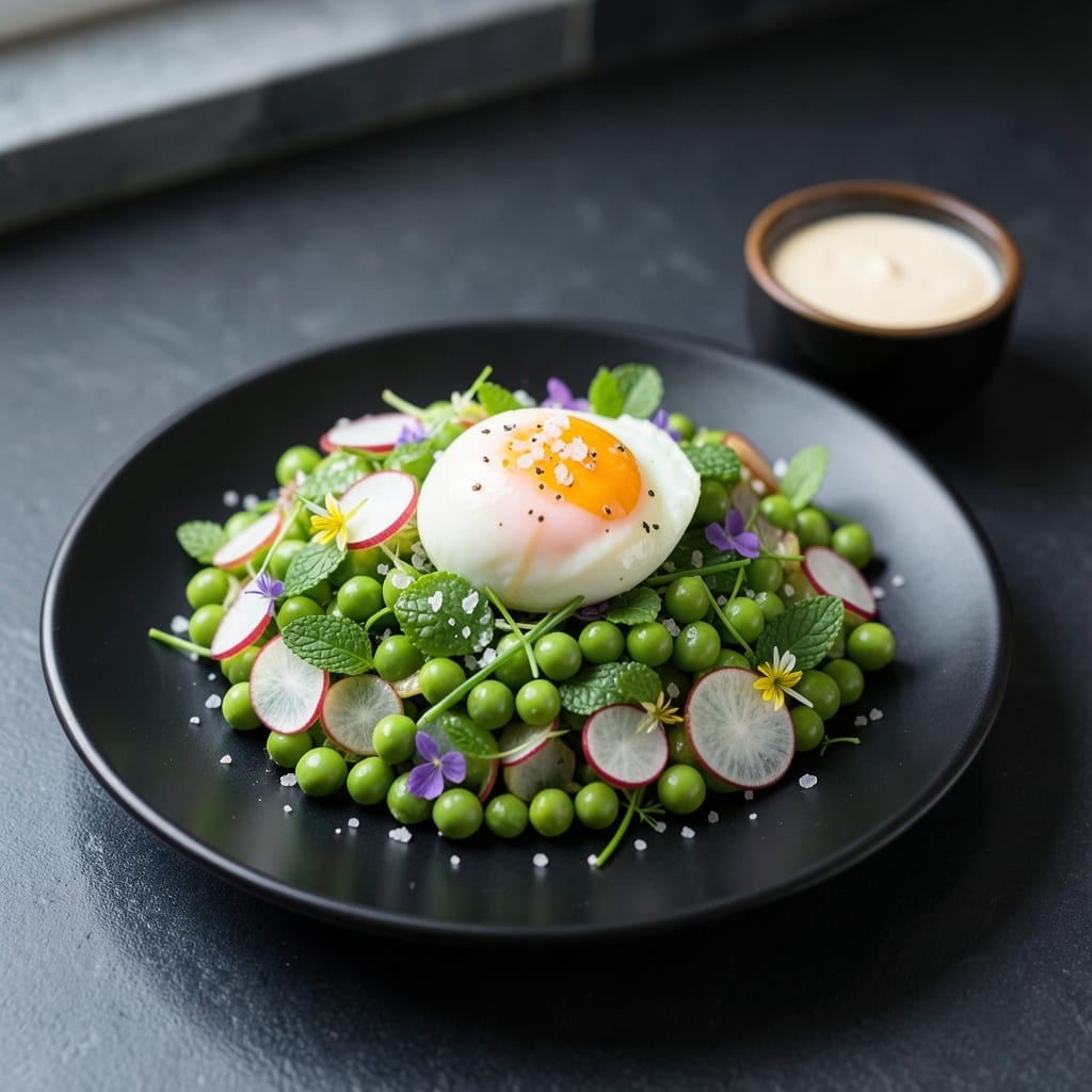 Pea Salad Recipe With Egg: Sweet Peas and Hard-Boiled Simplicity