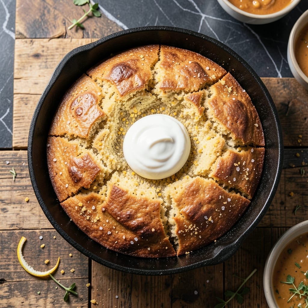Cornbread Recipe With Sour Cream: Moist Crumb With Tangy Depth
