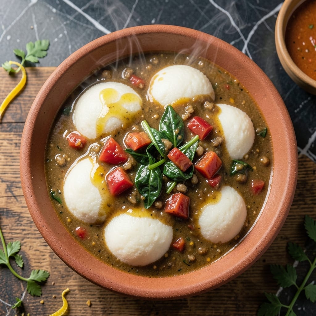 Recipe For Fufu And Egusi Soup: West African Comfort In A Bowl Recipe For Fufu And Egusi Soup: West African Comfort In A Bowl