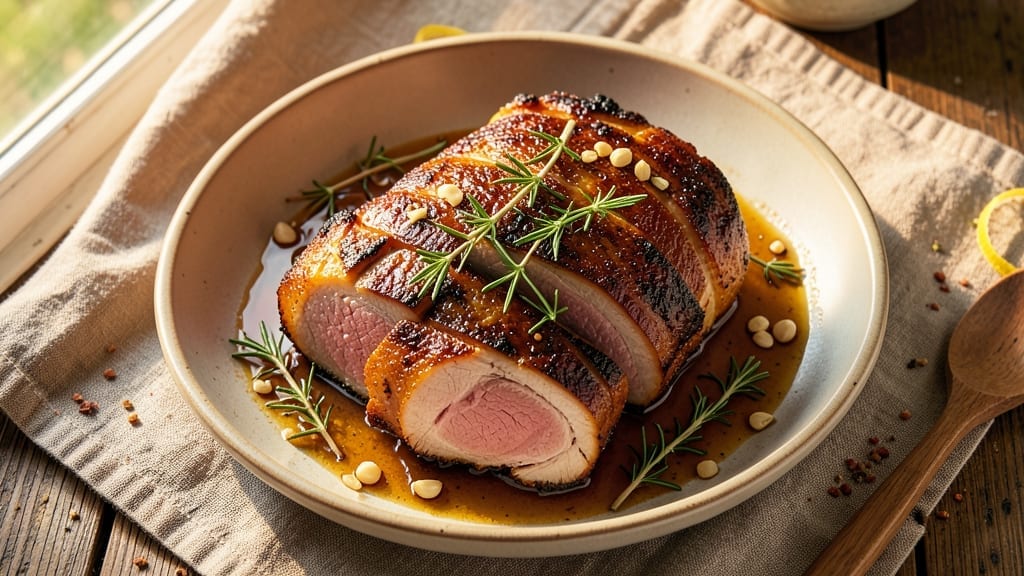 2 Lb Boneless Pork Loin Roast Recipe: Herb-Crusted Roast With Juicy Pink Core
