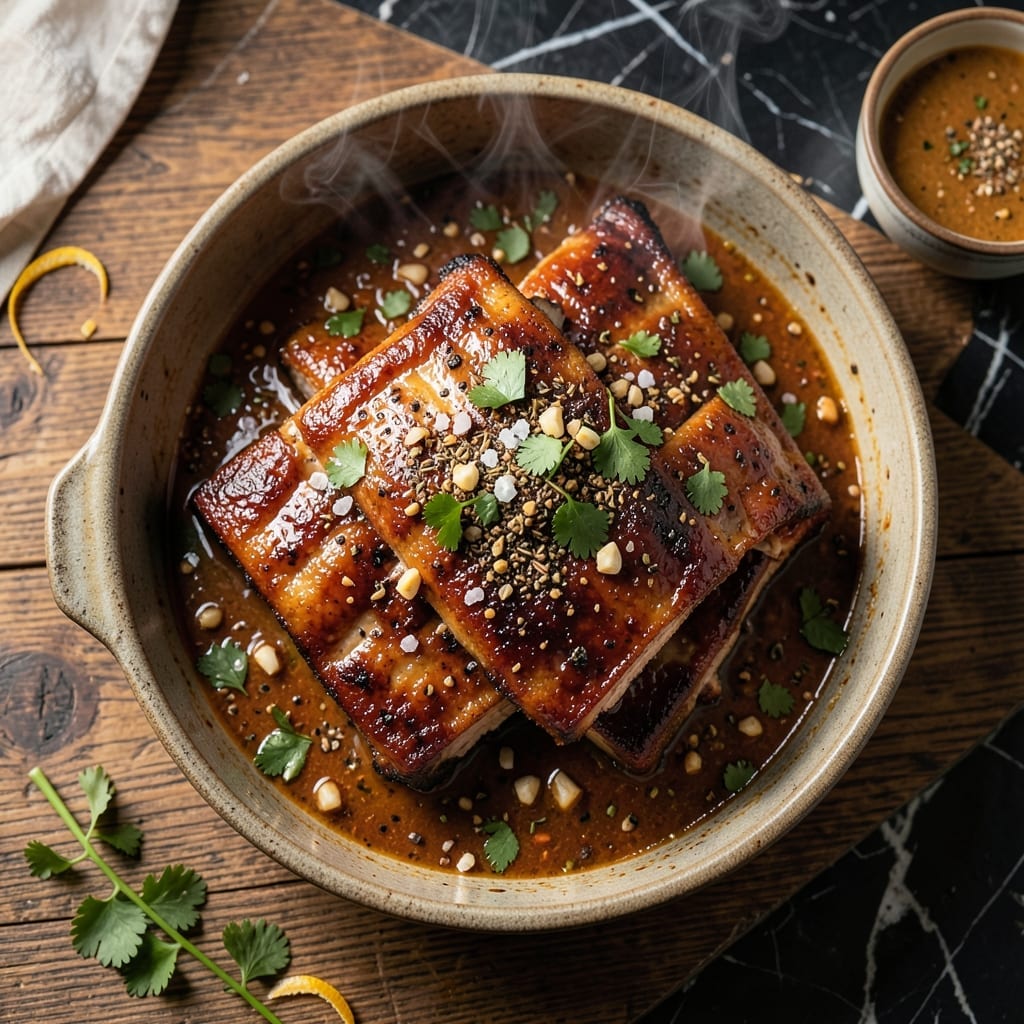 Puerto Rican Ribs Recipe in Oven: Slow-Roasted Island Spice Infusion