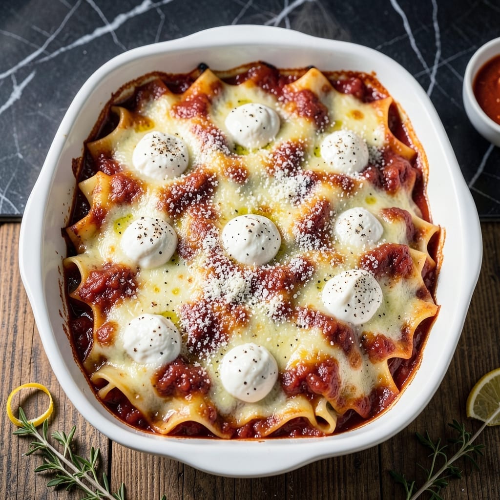 Lasagna Recipe With Ricotta Cheese: Layered Italian Comfort With Creamy Depth