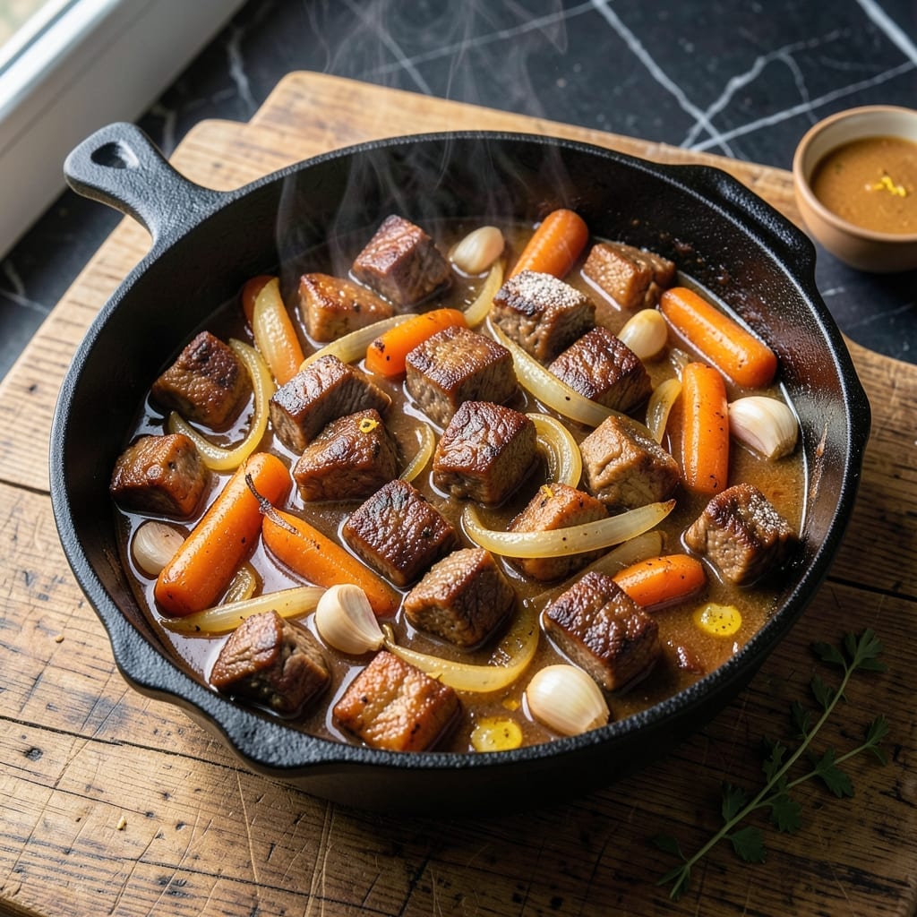 Recipe for Venison Casserole: Hearty Wild Game Stew with Root Vegetables Recipe for Venison Casserole: Hearty Wild Game Stew with Root Vegetables
