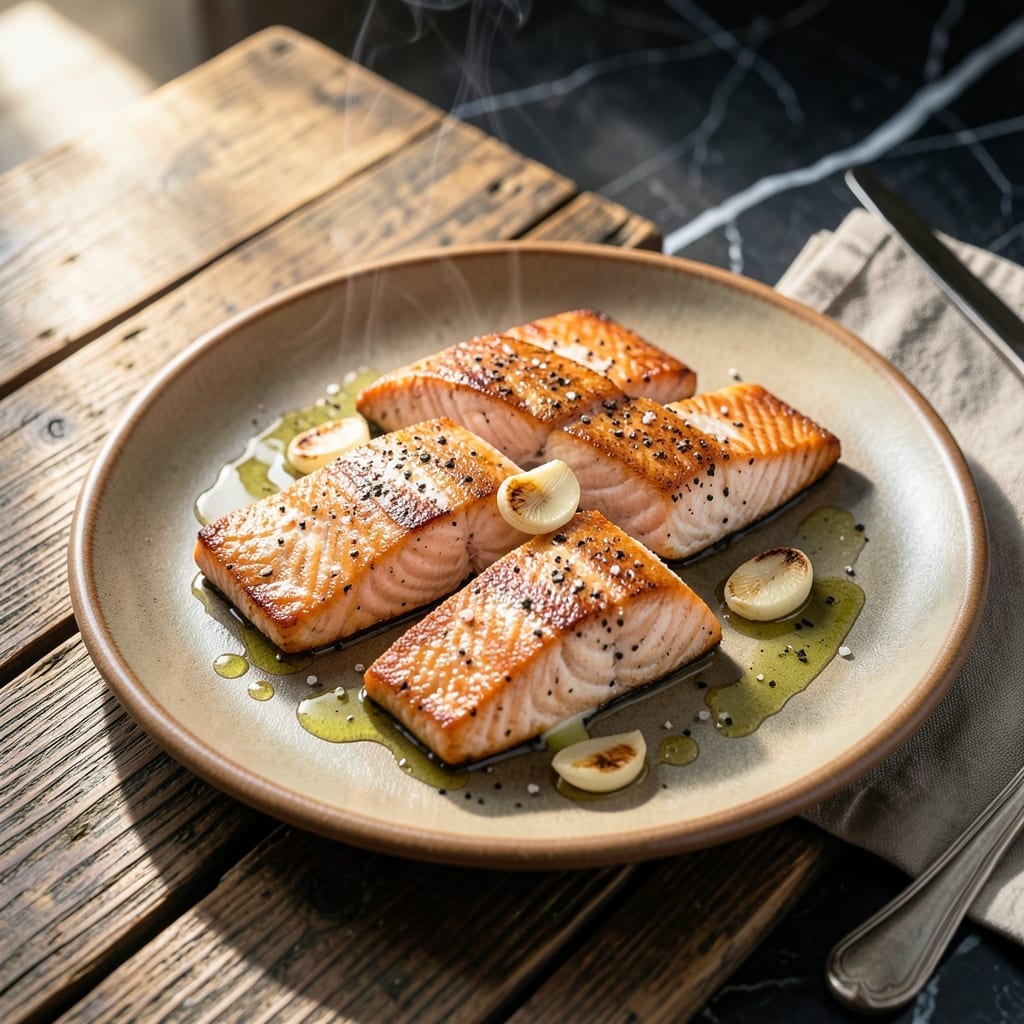 Salmon Recipe Pan: Crispy Skin and Flaky Fillet in Minutes Salmon Recipe Pan: Crispy Skin and Flaky Fillet in Minutes