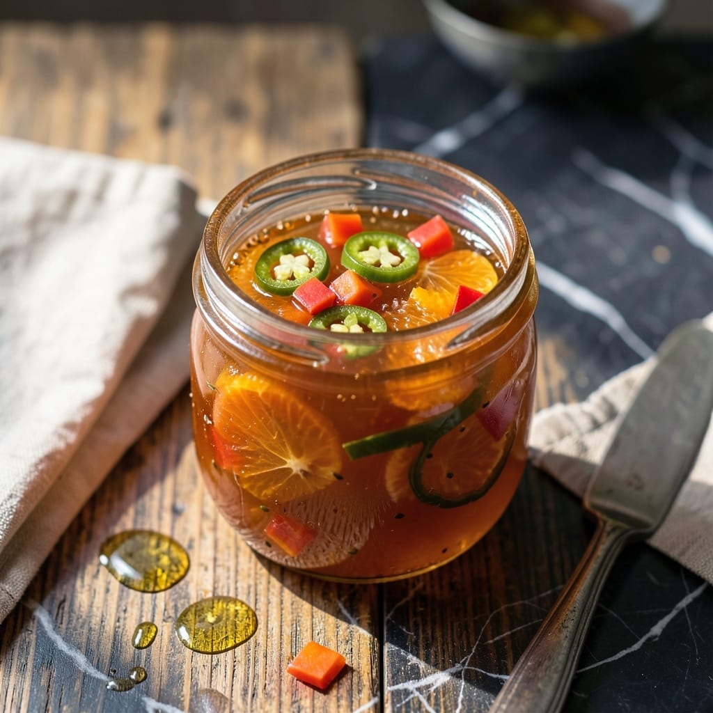 Satsuma Pepper Jelly Recipe: Sweet Heat in a Spreadable Glaze