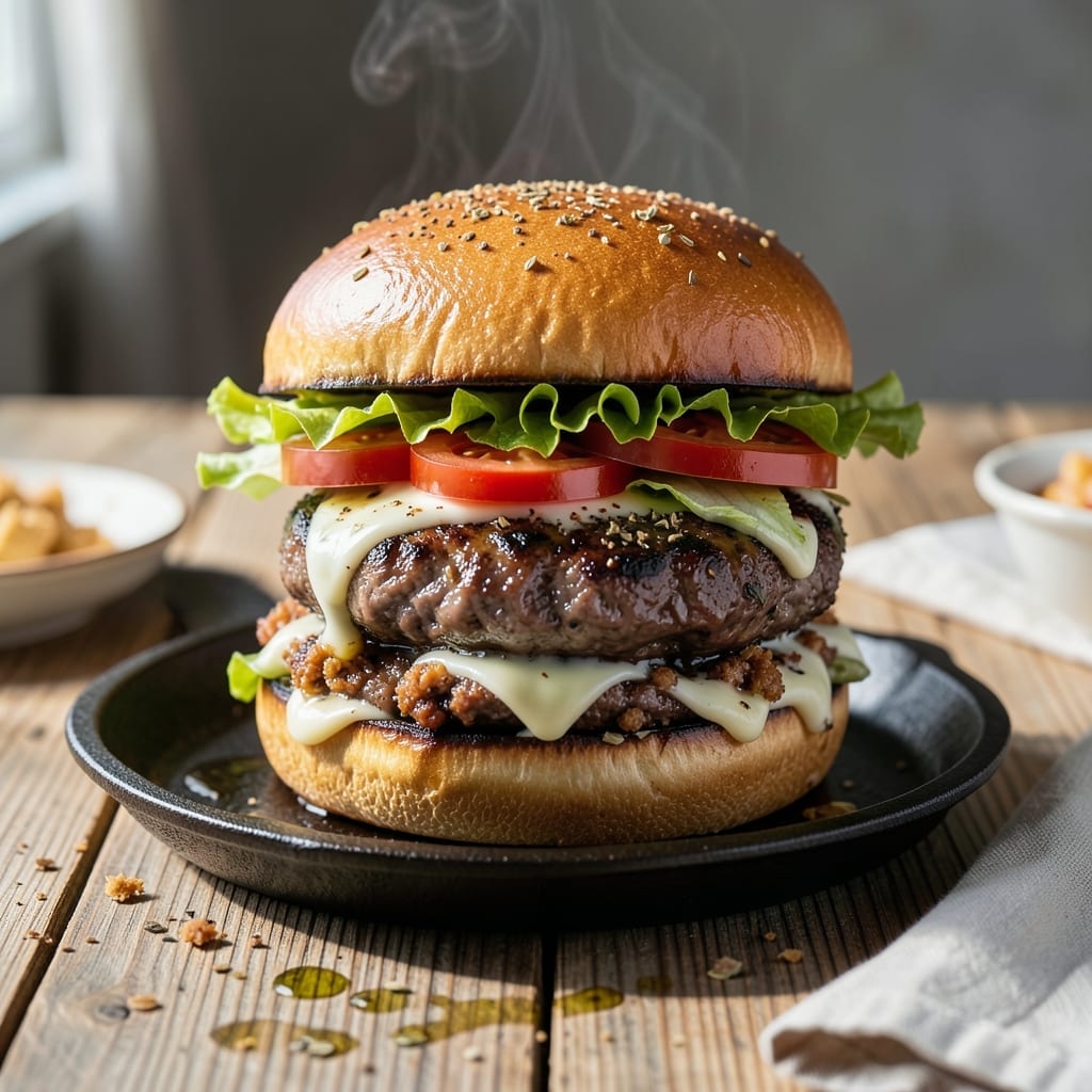 Crumble Burger Recipe: Savory Textured Patty Without the Bun Crumble Burger Recipe: Savory Textured Patty Without the Bun