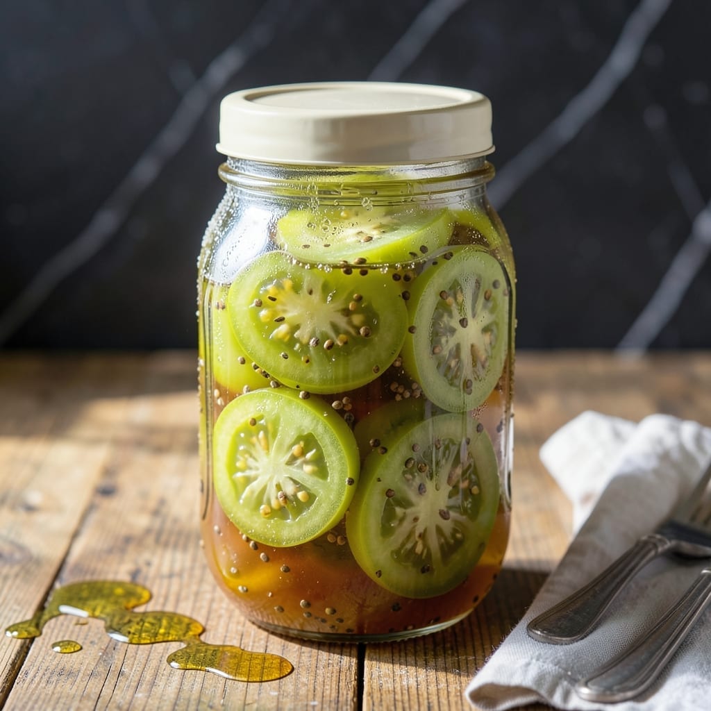 Sweet Pickled Green Tomatoes Recipe: Tangy Crunch With Garden-Fresh Flavor Sweet Pickled Green Tomatoes Recipe: Tangy Crunch With Garden-Fresh Flavor