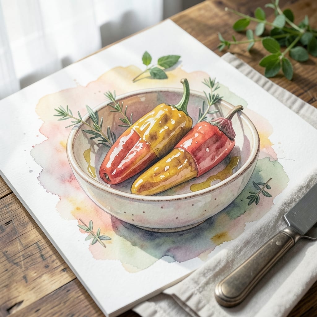 Recipe Sweet Peppers: Oven-Roasted Caramelized Sweetness Recipe Sweet Peppers: Oven-Roasted Caramelized Sweetness