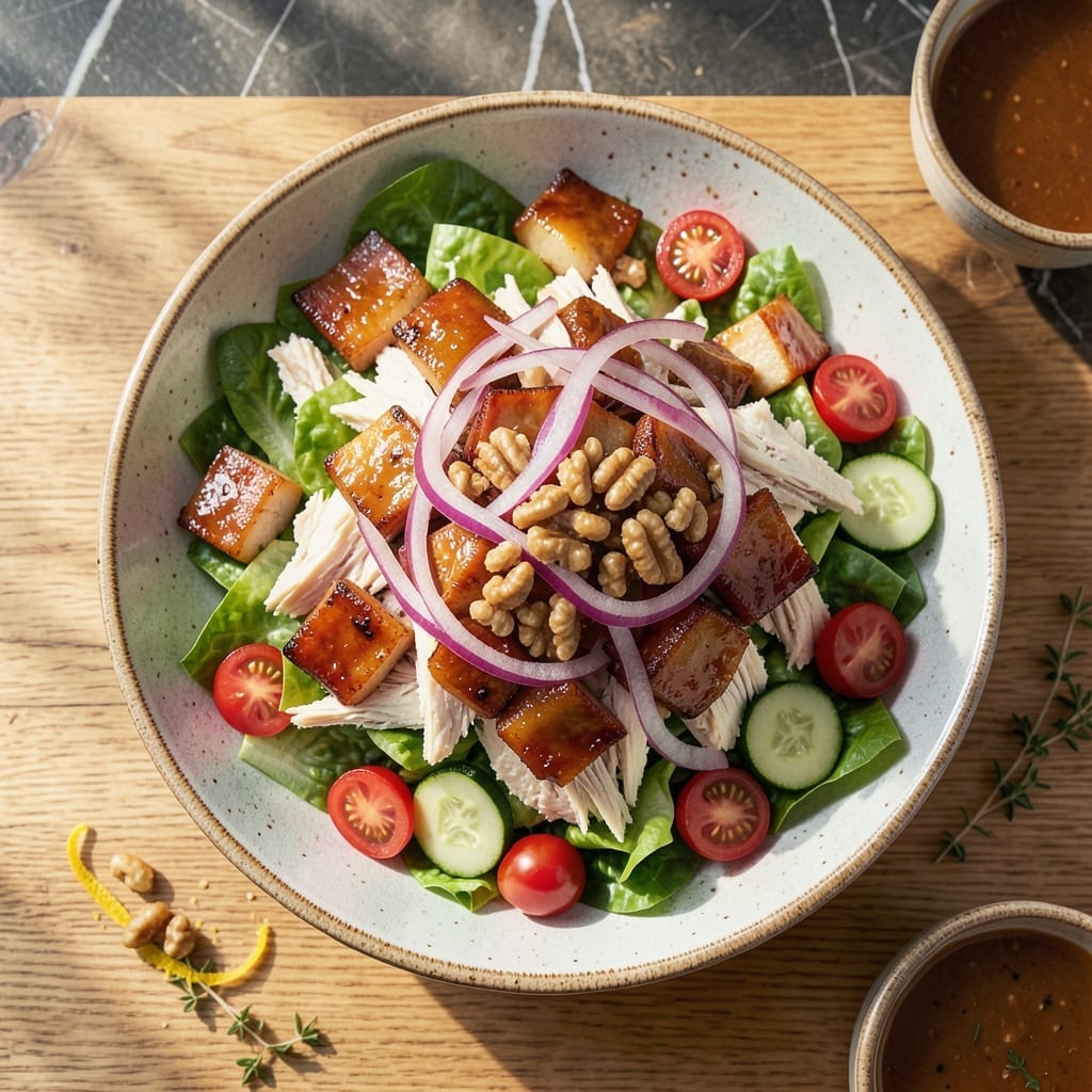 Honey Baked Ham Turkey Salad Recipe: Sweet and Savory Lunch Delight