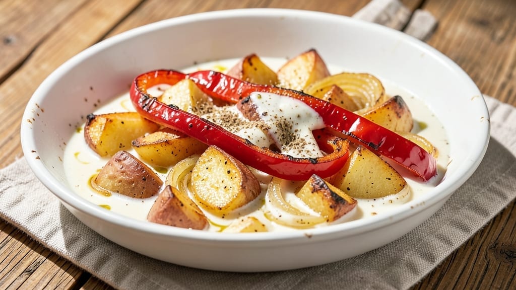 1 Cup Coconut Milk Recipe: Spiced Potatoes and Peppers in One Pot 1 Cup Coconut Milk Recipe: Spiced Potatoes and Peppers in One Pot