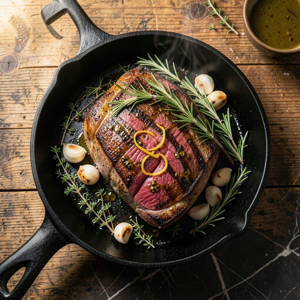 Sirloin Cap Roast Recipe: Melt-in-Your-Mouth Tenderness With Garlic Herb Crust Sirloin Cap Roast Recipe: Melt-in-Your-Mouth Tenderness With Garlic Herb Crust
