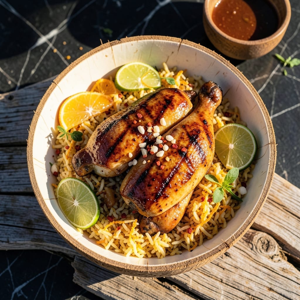 Chicken On The Beach Recipe: Grilled Juices With Island Flare
