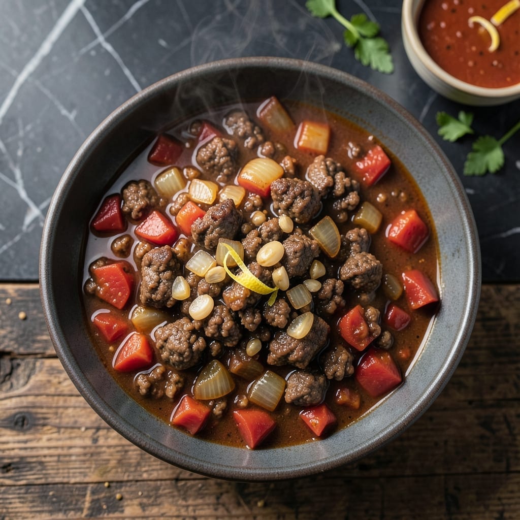 Traditional Chili Recipe No Beans: Hearty Meat-Lover's Bowl