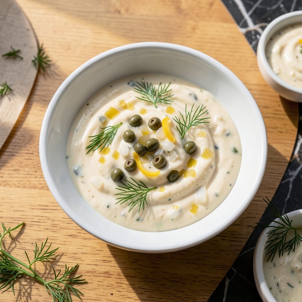 Tartar Sauce Recipe Without Pickles: Creamy Lemon-Caper Alternative