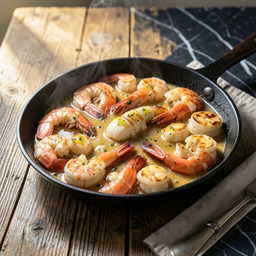 Maine Dynamite Recipe: Spicy Seafood Medley with Garlic Butter Maine Dynamite Recipe: Spicy Seafood Medley with Garlic Butter
