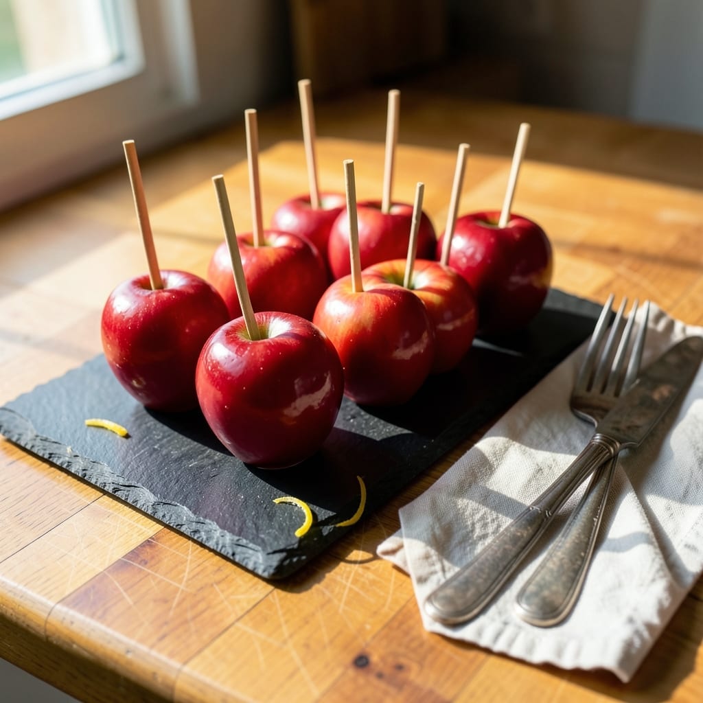 Recipe for Making Candy Apples: Shiny Glossy Coating With Perfect Crunch