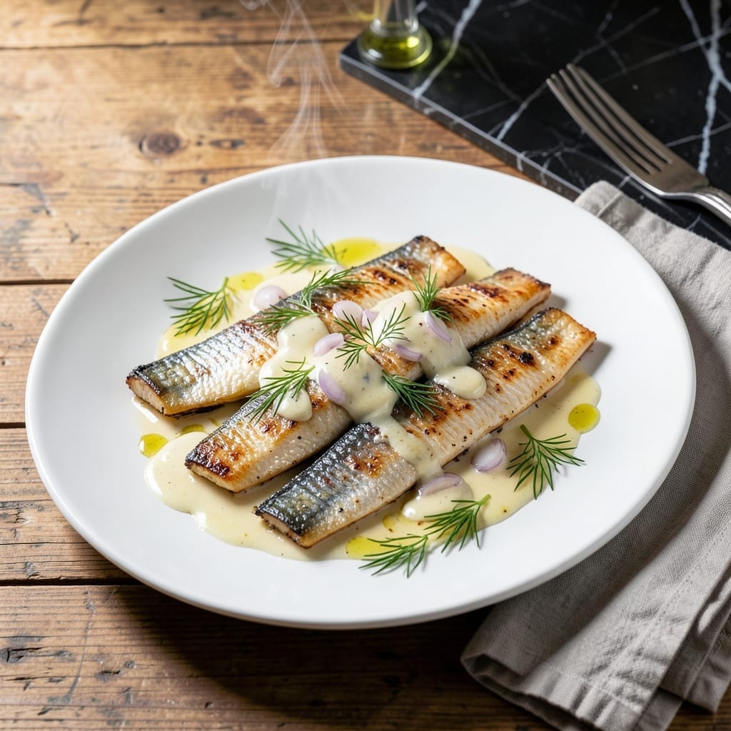 Herring in Wine Sauce Recipe: Nordic Elegance in a Silky Broth