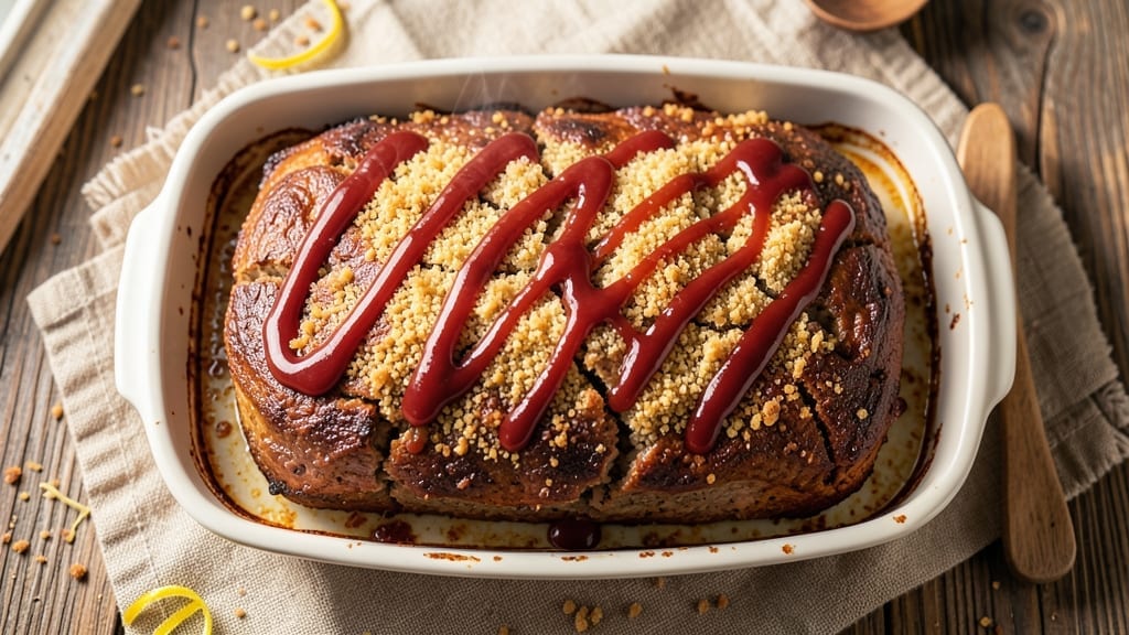 3 Lb Meatloaf Recipe with Bread Crumbs All: Juicy Crust-Stabilized Centerpiece