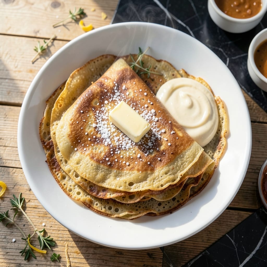 French Crepes Recipe in French: Thin and Buttery Authentic Delight