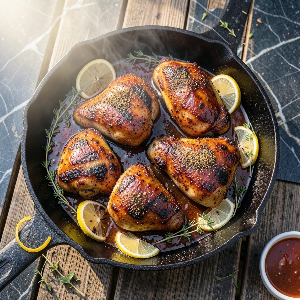BBQ Chicken Thighs Recipe Grill: Smoky Char with Juicy Bite BBQ Chicken Thighs Recipe Grill: Smoky Char with Juicy Bite