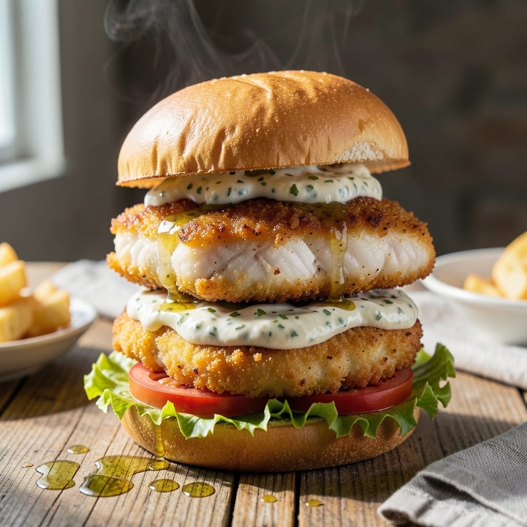 Gorton's Fish Sandwich Recipe: Crispy Fillet With Tartar Sauce