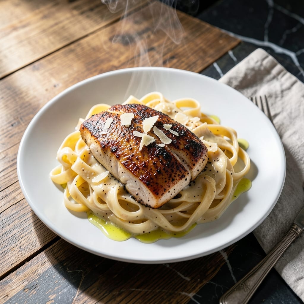 Zatarain's Blackened Chicken Alfredo Recipe: Cajun-Spiced Creamy Pasta Delight