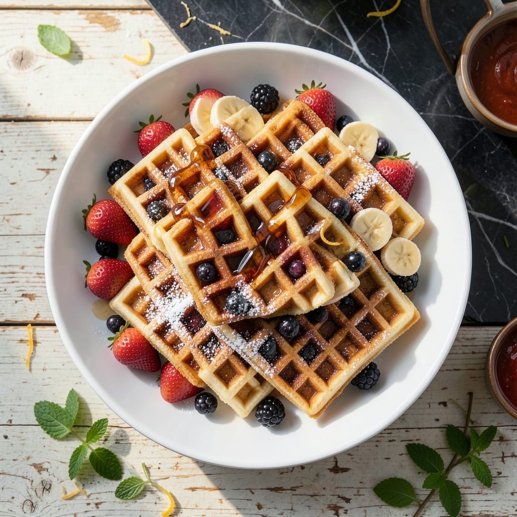 Waffle Recipe Grow a Garden: Fresh Herb-Infused Morning Delight Waffle Recipe Grow a Garden: Fresh Herb-Infused Morning Delight