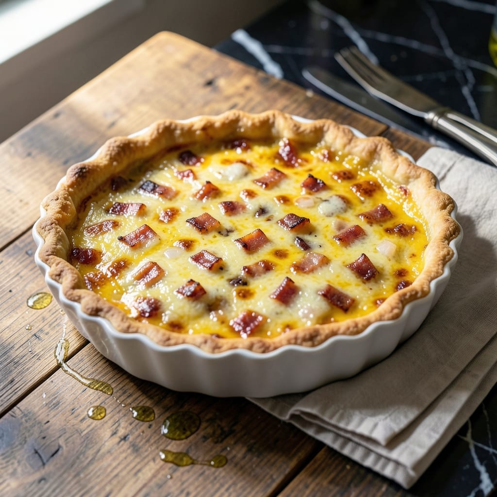 Paula Deen Quiche Recipe: Southern-Style Creamy Custard with Flaky Crust
