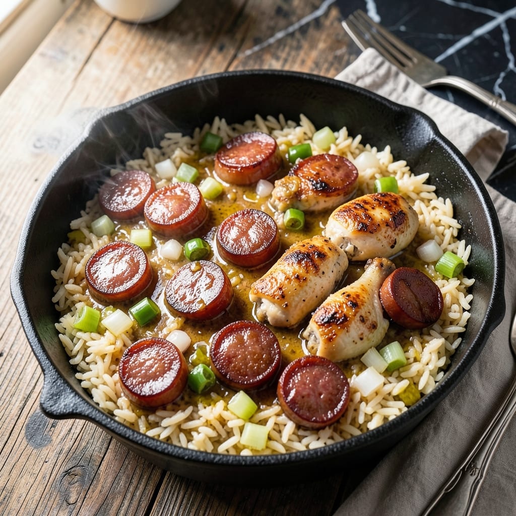 Authentic Jambalaya Recipe: Cajun Spice and Andouille Harmony Authentic Jambalaya Recipe: Cajun Spice and Andouille Harmony