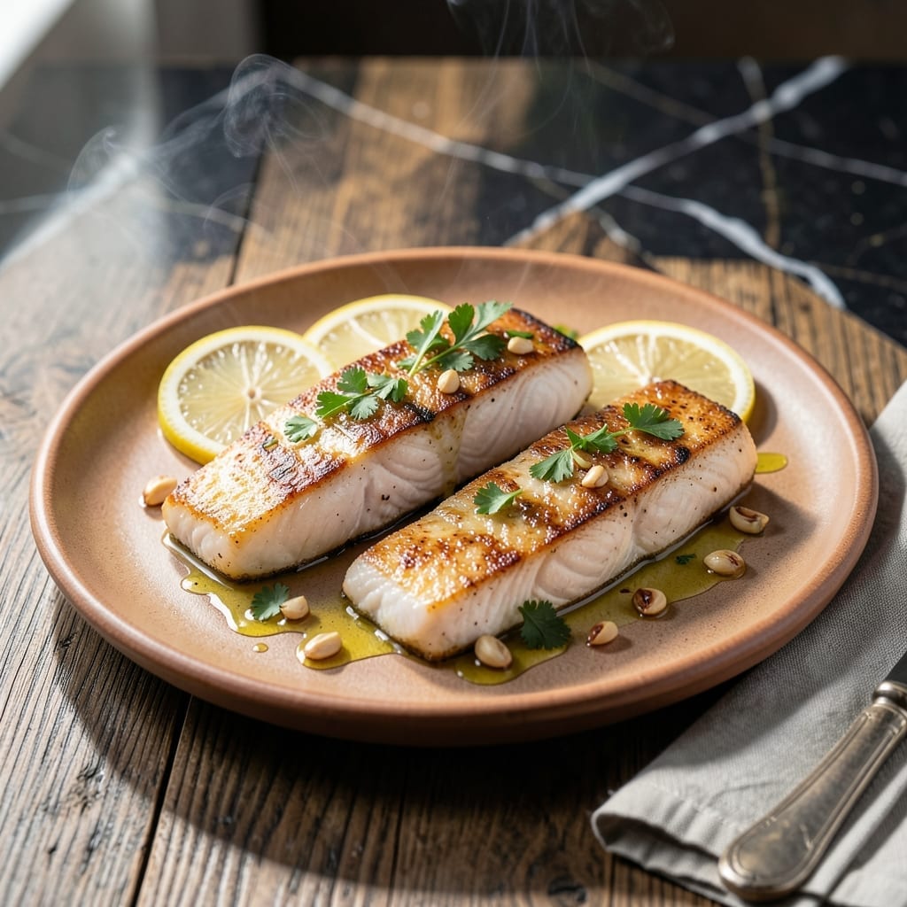 Alaska Pollock Fillet Recipe: Flaky White Fish with Lemon Butter Glaze