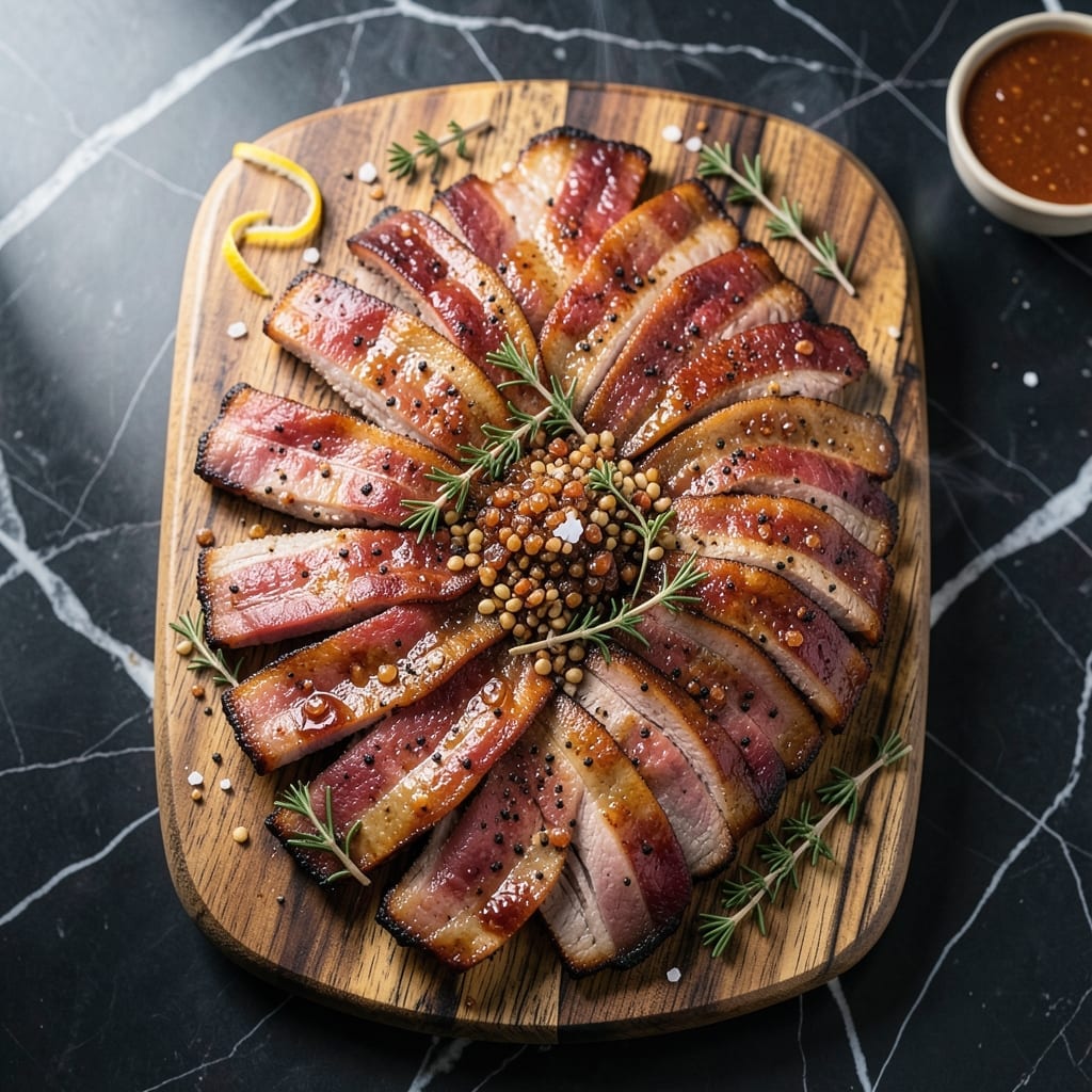 BBQ Bacon Recipe Smoker: Double-Smoked Meaty Masterpiece BBQ Bacon Recipe Smoker: Double-Smoked Meaty Masterpiece