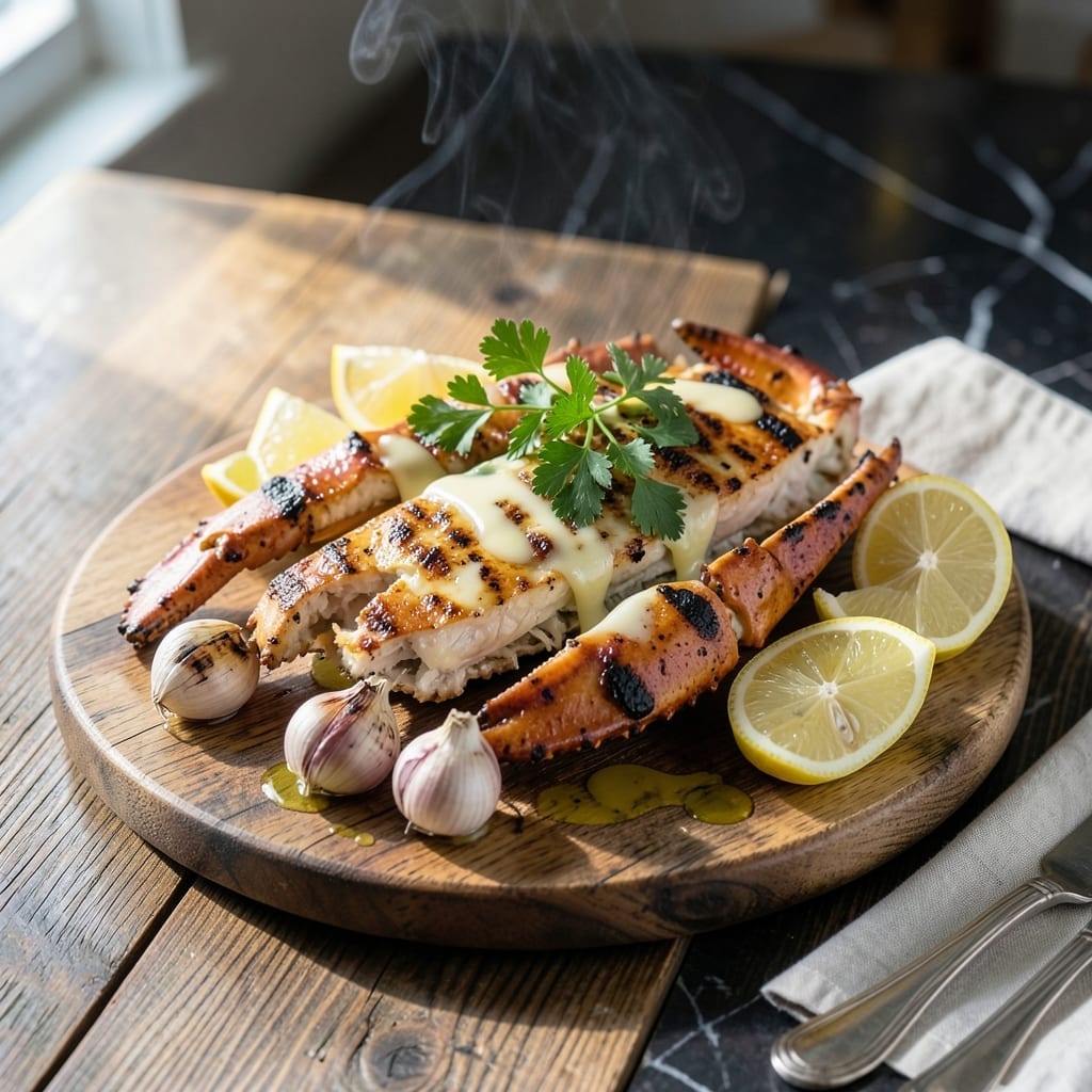 BBQ Crab Legs Recipe Grill: Smoky Butter-Basted Sweetness
