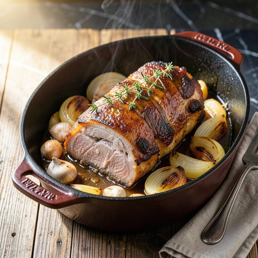 Dutch Oven Pork Shoulder Recipe: Fall-Off-The-Bone Tenderness With Caramelized Crust