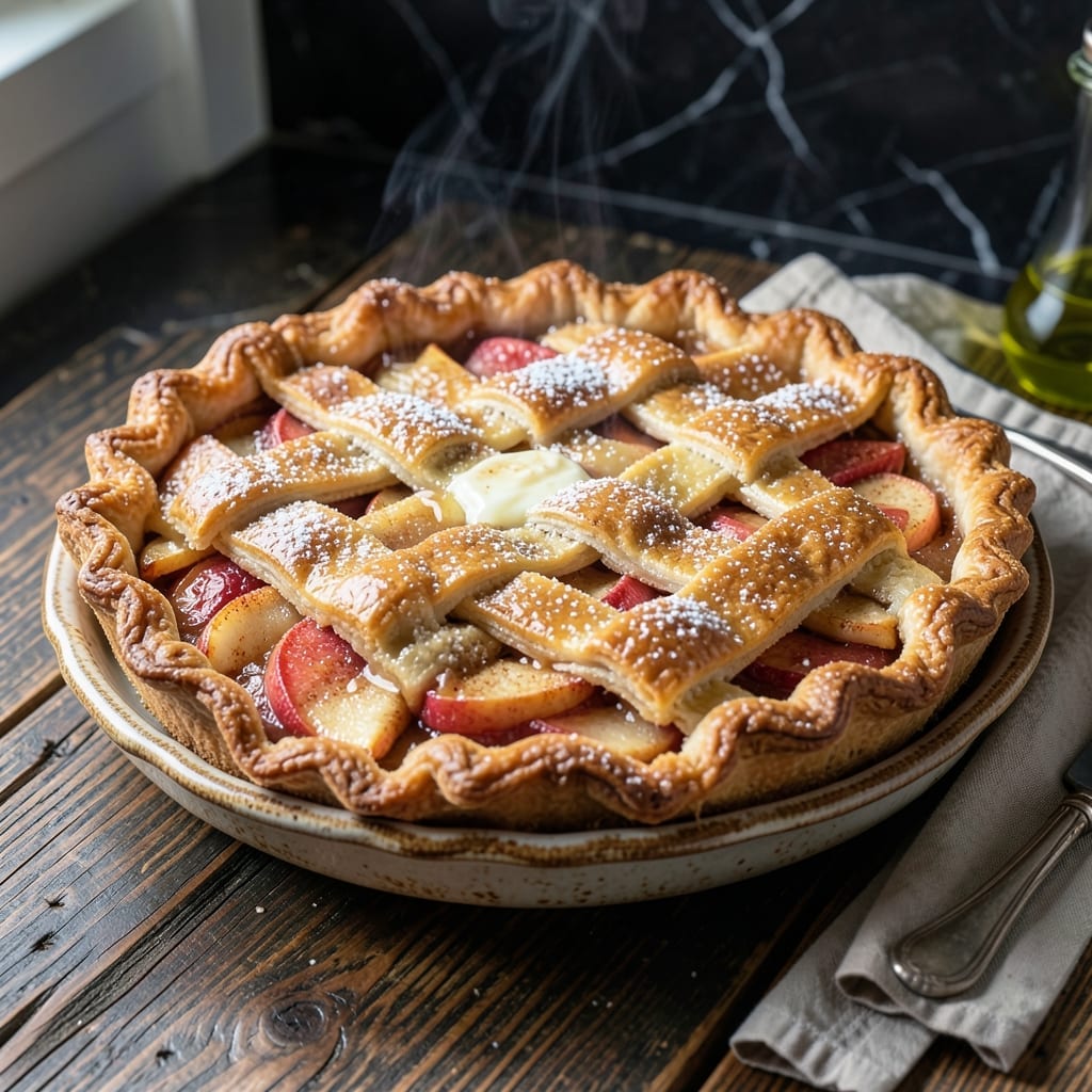 Recipe for Apple Pie Using Frozen Apples: Winter Spice in a Flaky Crust Recipe for Apple Pie Using Frozen Apples: Winter Spice in a Flaky Crust