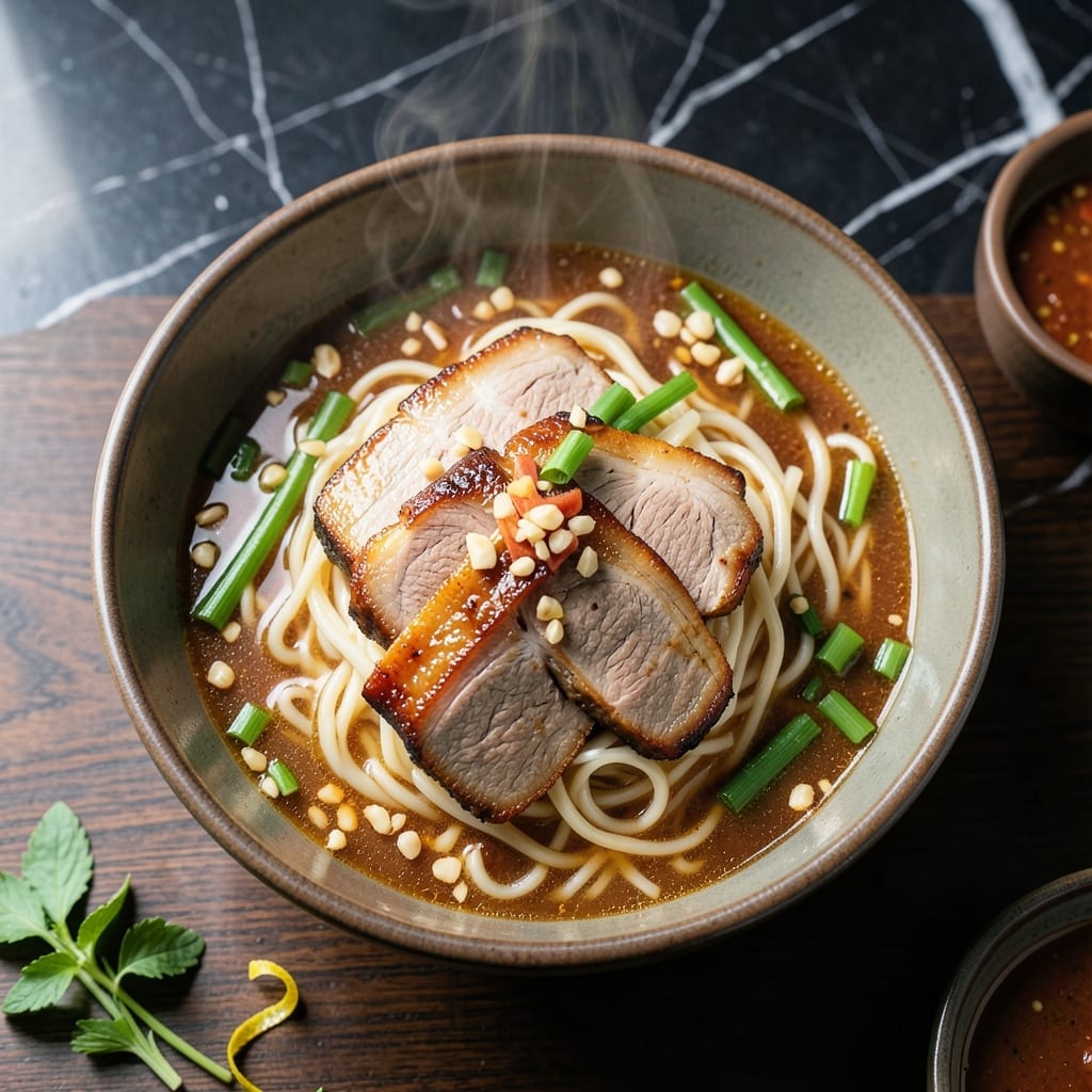 Pork Loin Ramen Recipe: Rich Broth with Tender Slices Pork Loin Ramen Recipe: Rich Broth with Tender Slices