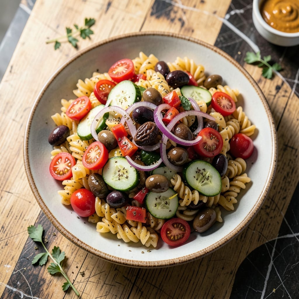 Classic Pasta Salad Recipe With Italian Dressing: Chilled Garden Freshness in Every Bite