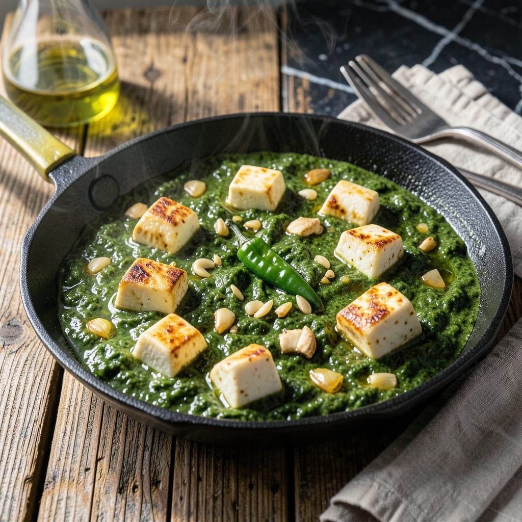 Recipe for Making Palak Paneer: Authentic North Indian Spinach and Cheese Curry Recipe for Making Palak Paneer: Authentic North Indian Spinach and Cheese Curry
