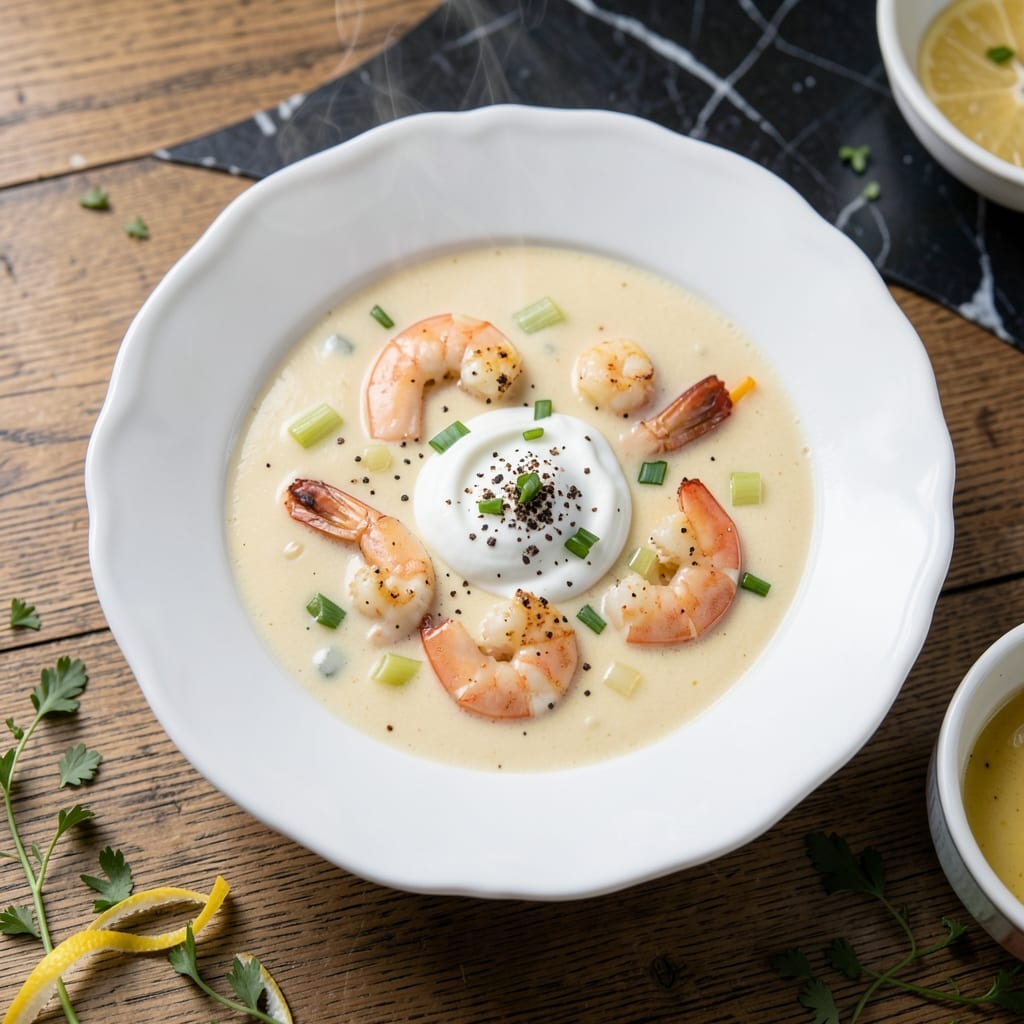 Recipe for Cream of Shrimp Soup: Velvety Richness With Succulent Bites Recipe for Cream of Shrimp Soup: Velvety Richness With Succulent Bites