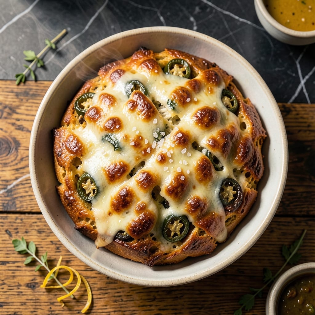 Green Chile Cheese Bread Recipe: Spicy Southwestern Pull-Apart Loaf