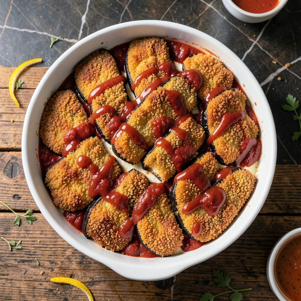 Luby's Eggplant Casserole Recipe: Savory Layers with Golden Cheese Topping Luby's Eggplant Casserole Recipe: Savory Layers with Golden Cheese Topping