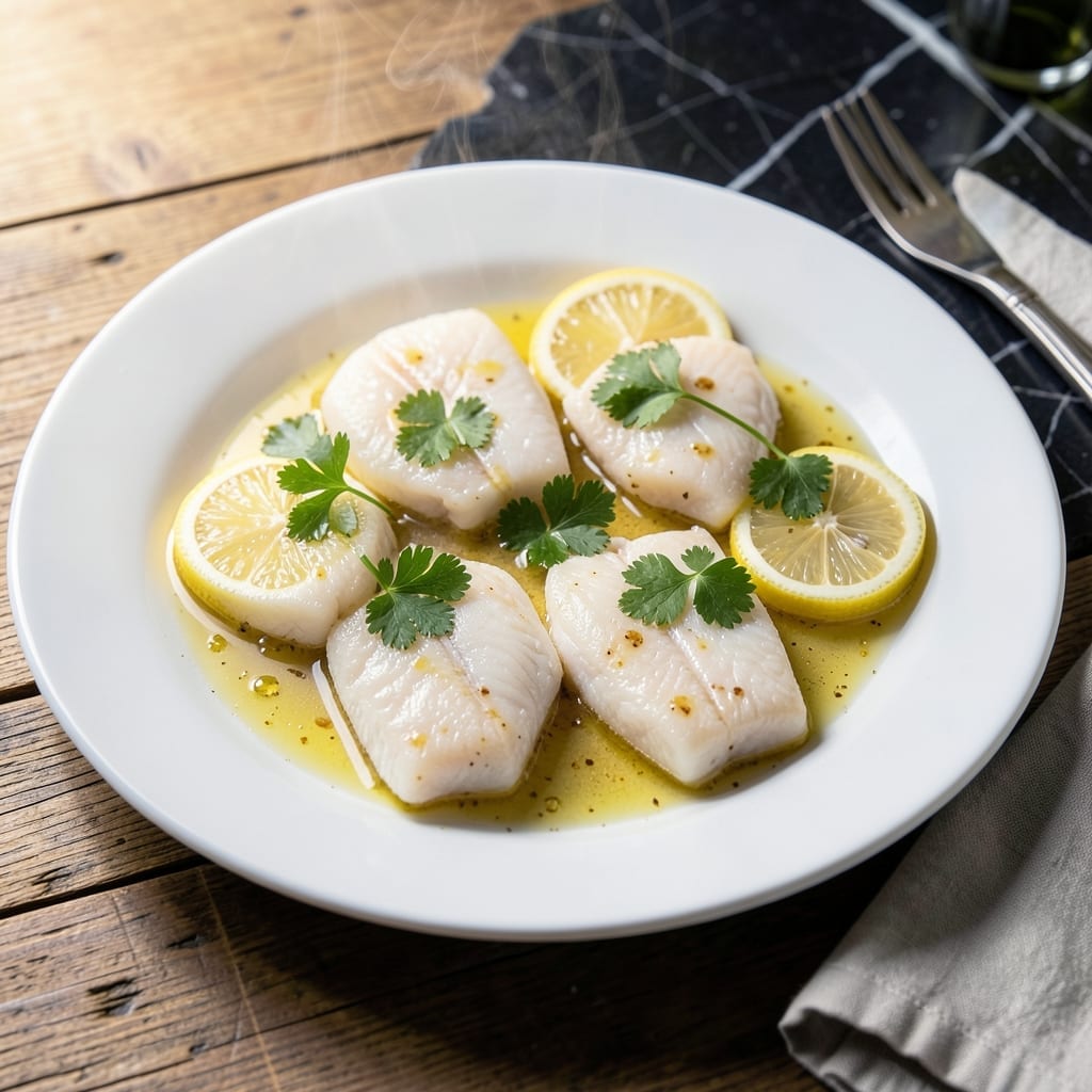 Poached Haddock Recipe: Silky Texture With Lemon and Herbs Poached Haddock Recipe: Silky Texture With Lemon and Herbs