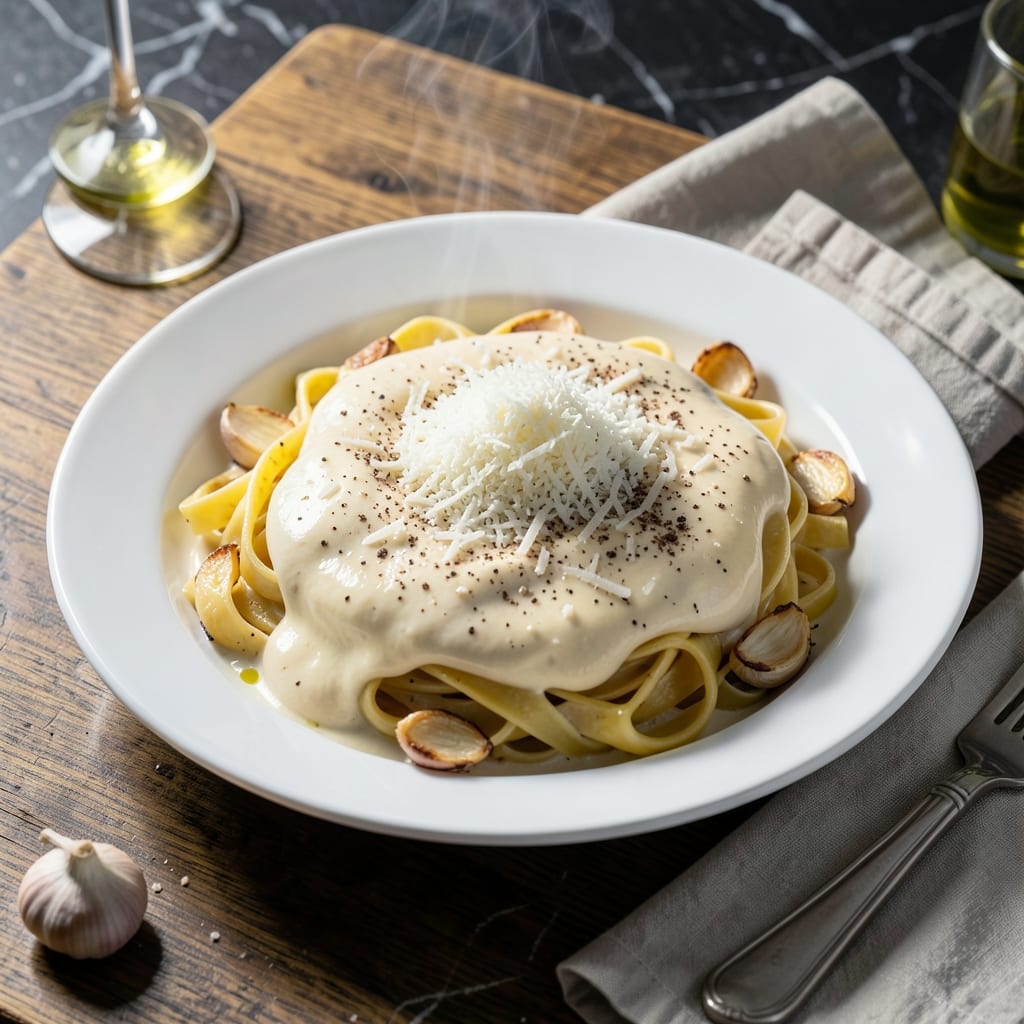 alfredo sauce recipe with heavy cream detailed visual guide