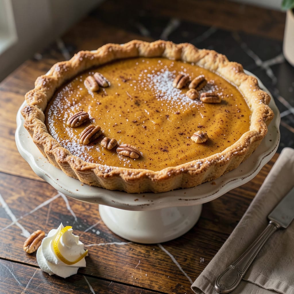 America’s Test Kitchen Pumpkin Pie Recipe: Foolproof Flaky Crust & Silky Filling example with annotations