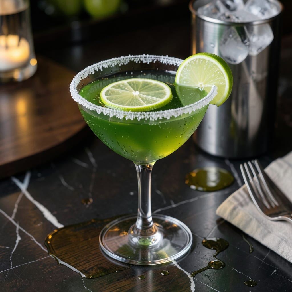 Apple Martini Recipe Cocktail: Crisp Green Apple Zing With Vodka detailed visual guide