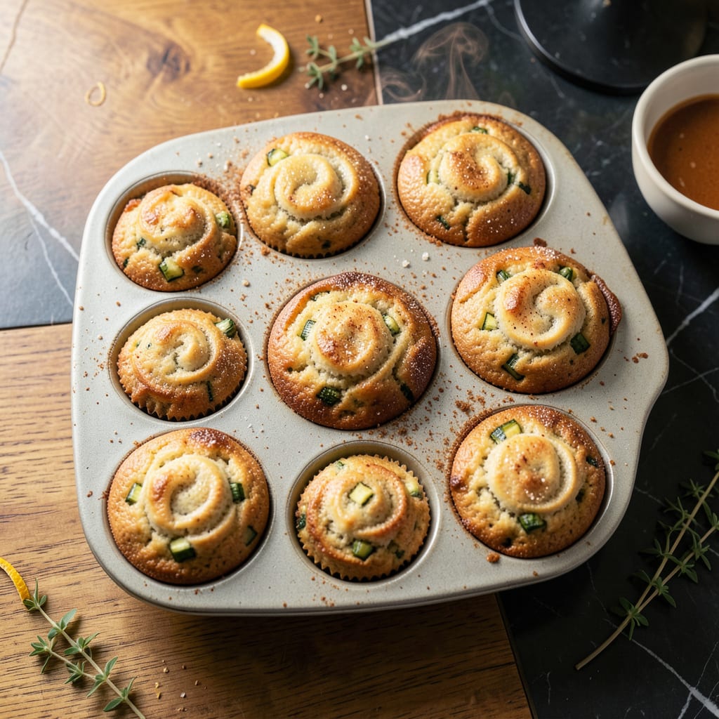 Complete arbys zucchini muffin recipe overview image