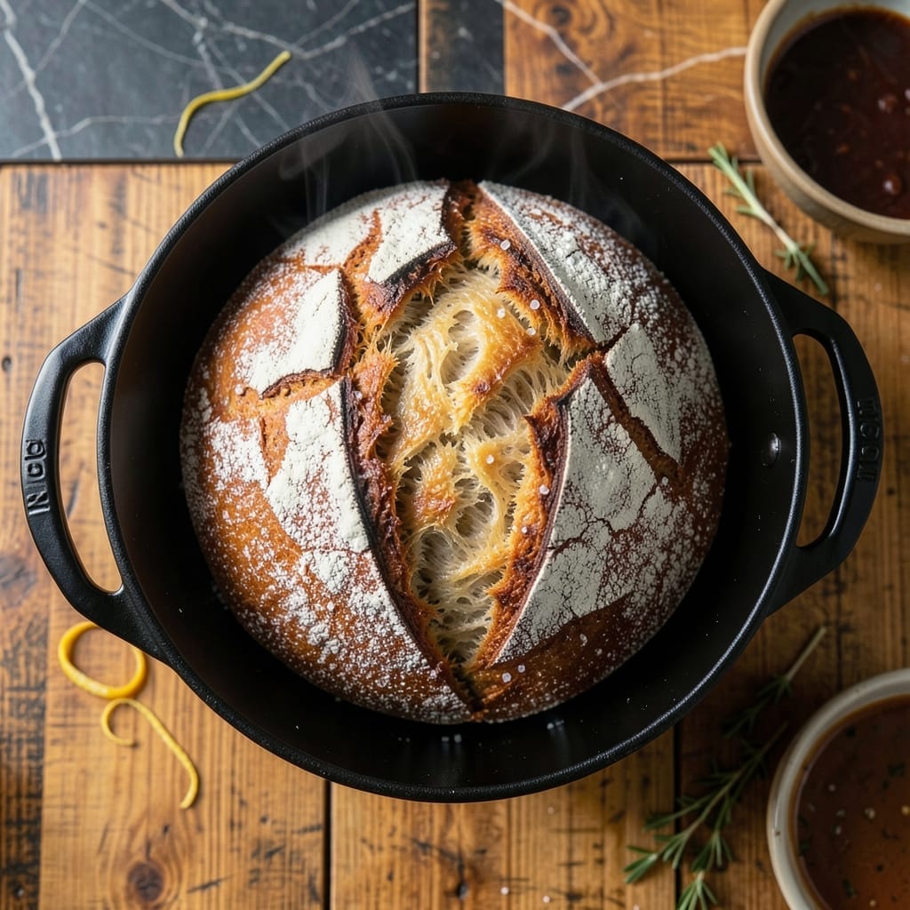 Artisan Bread Recipe Dutch Oven: Crusty Golden Loaf With Minimal Effort Artisan Bread Recipe Dutch Oven: Crusty Golden Loaf With Minimal Effort