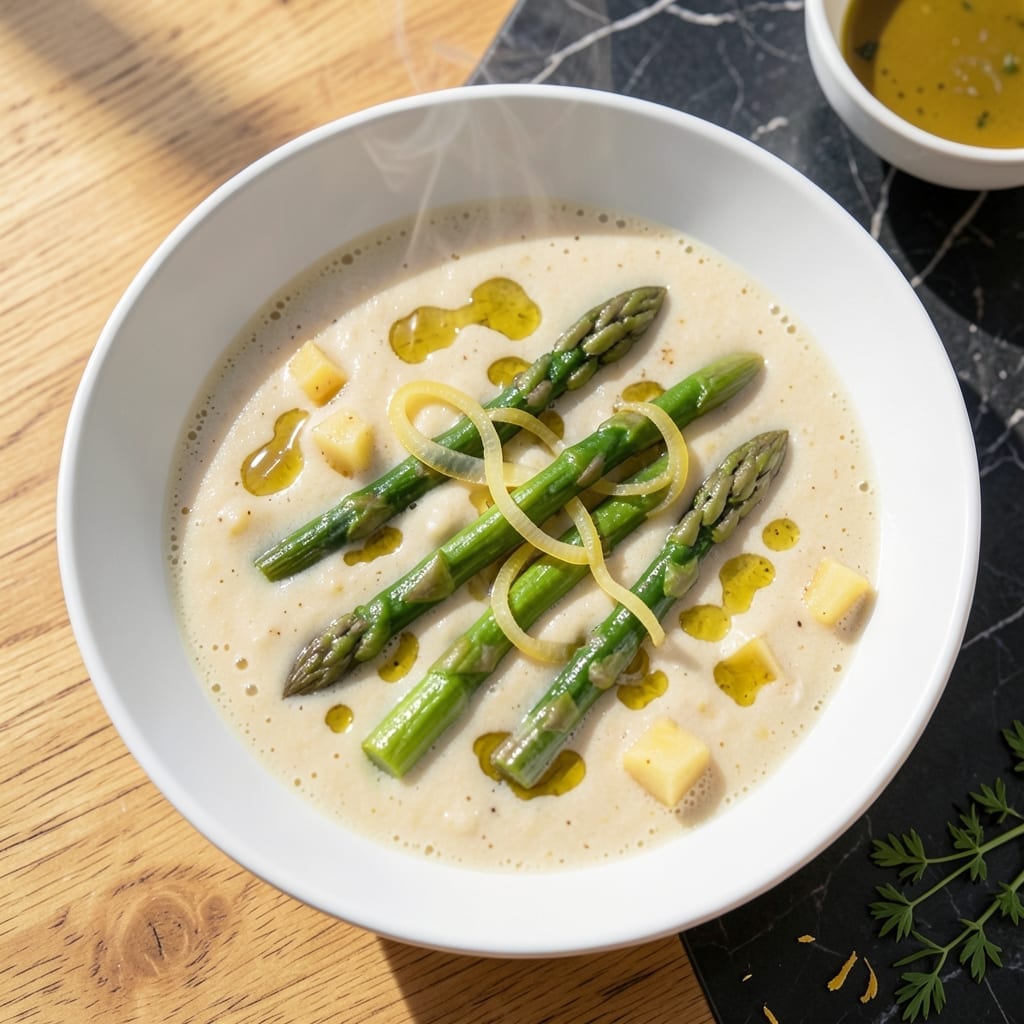 Asparagus Soup Recipe No Cream: Velvety Smooth Without the Dairy Asparagus Soup Recipe No Cream: Velvety Smooth Without the Dairy