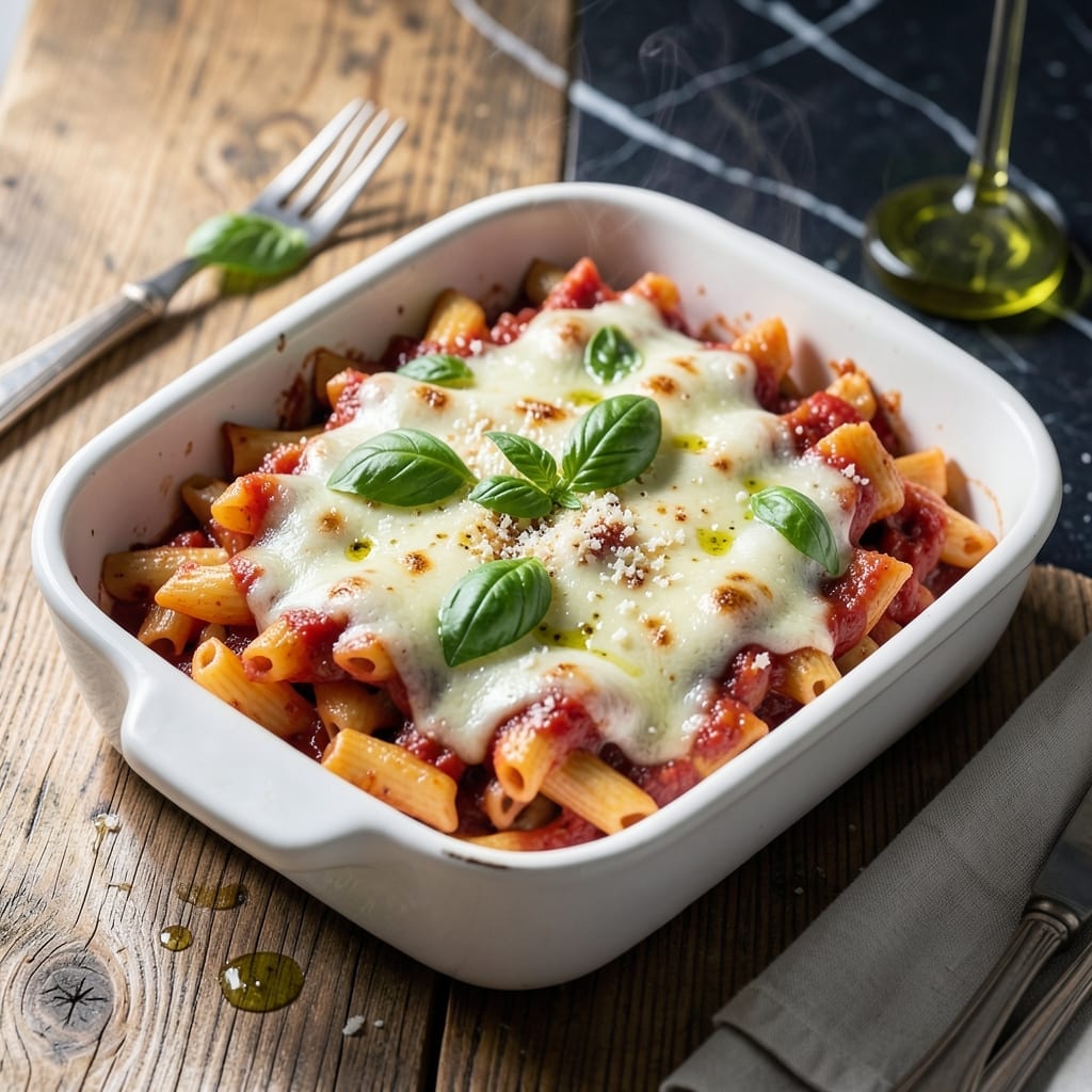 Ina Garten's Baked Ziti Recipe: Cheesy Layers With Herb-Infused Sauce Ina Garten's Baked Ziti Recipe: Cheesy Layers With Herb-Infused Sauce